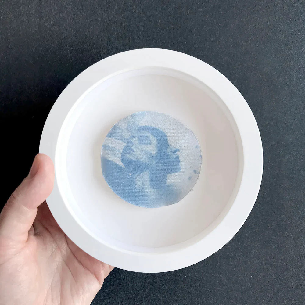 Chloe McCarrick Cyanotype Artist Cyanotypes On Porcelain