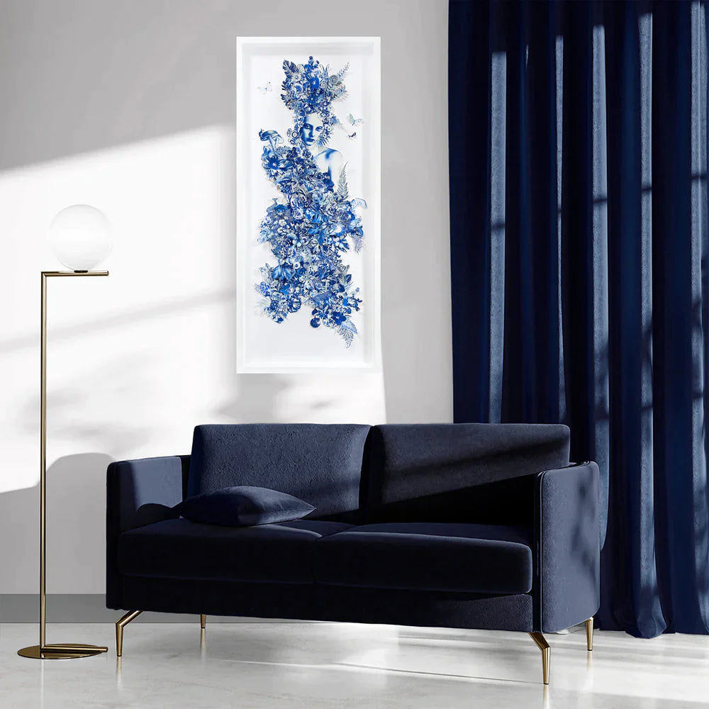 Chloe McCarrick Cyanotype Artist Square and Rectangular Cyanotypes