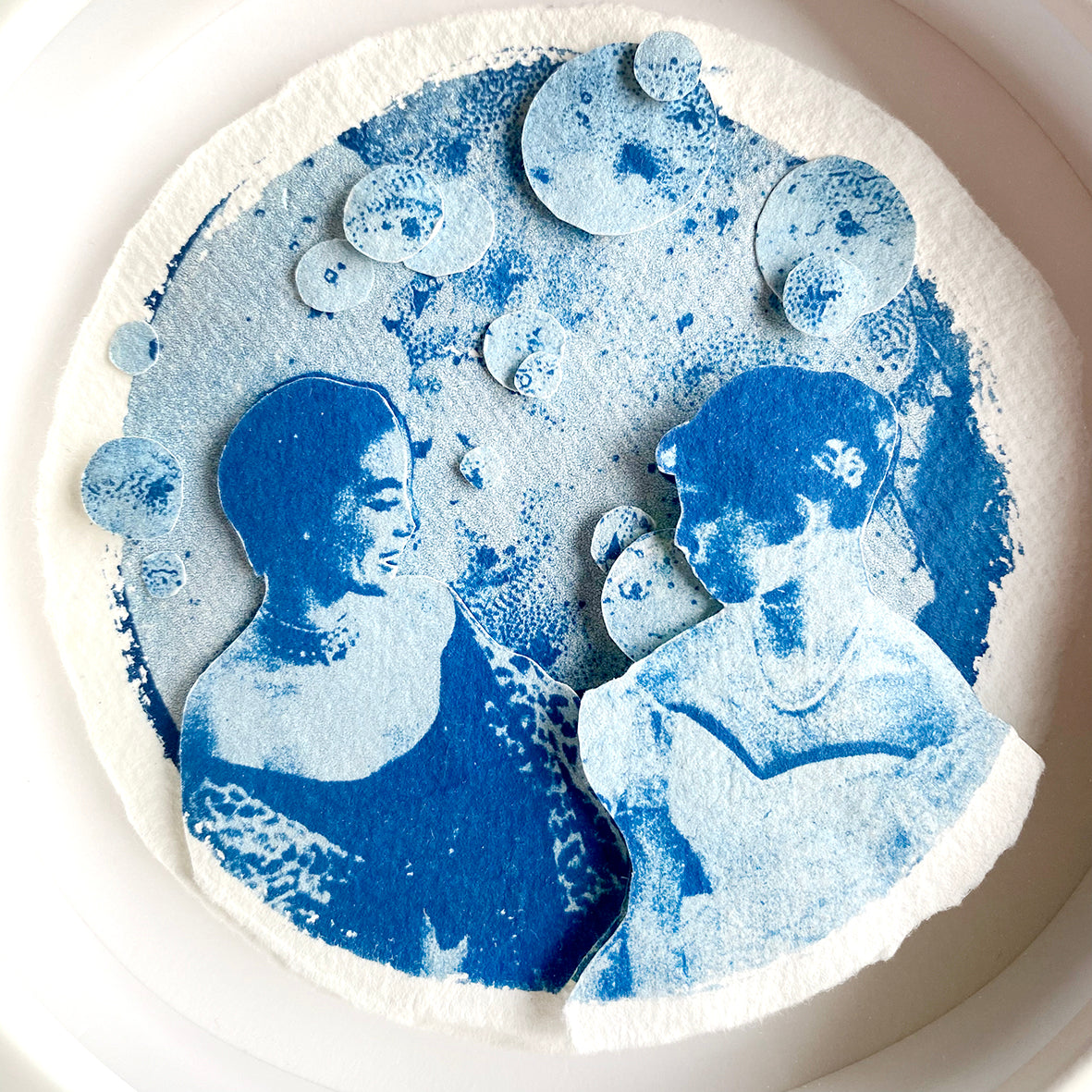 Lunar Etiquette Study in Blue