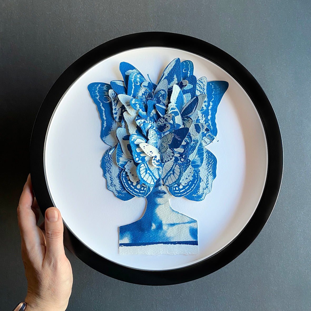 Lady Lepidopterist Diptych