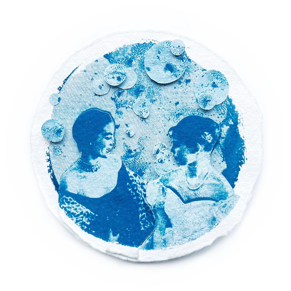 Lunar Etiquette Study in Blue