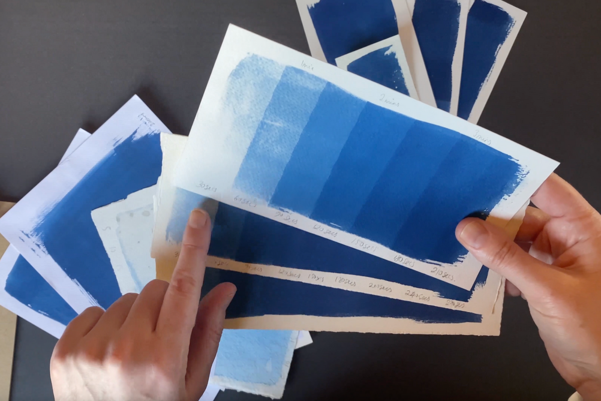 Cynotype Pattern Making How to make Cyanotypes