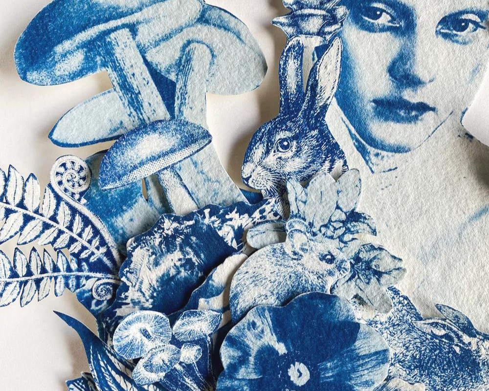 Chloe McCarrrick Cyanotype Artist Curated Cyanotypes Beatrix Potter Feature