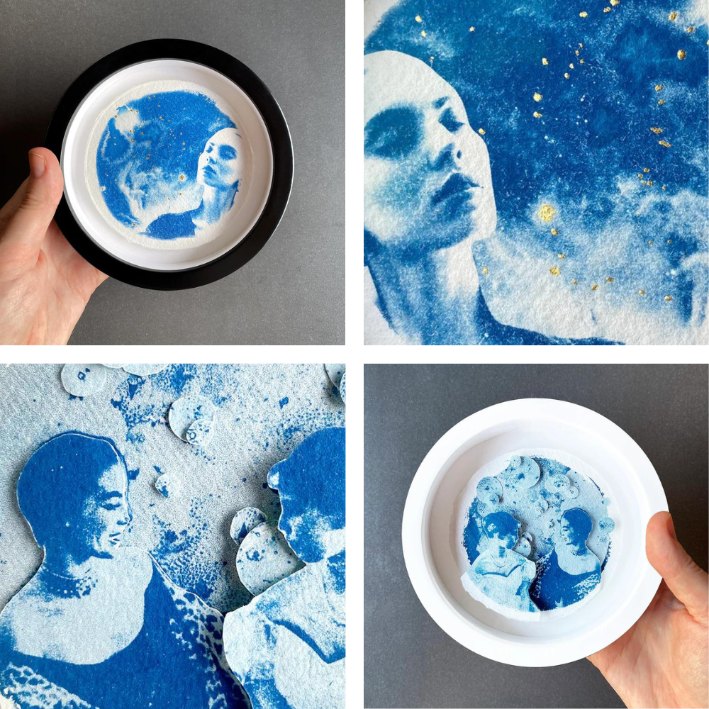 Chloe McCarrrick Cyanotype Artist Curated Cyanotype Minis Feature