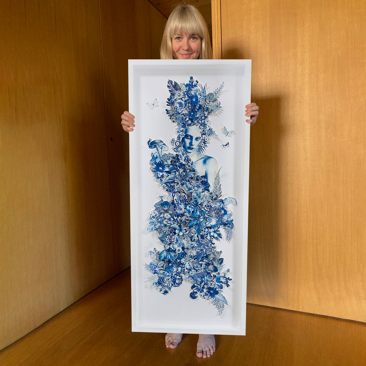 The Making of My Most Intricate Papercut Cyanotype